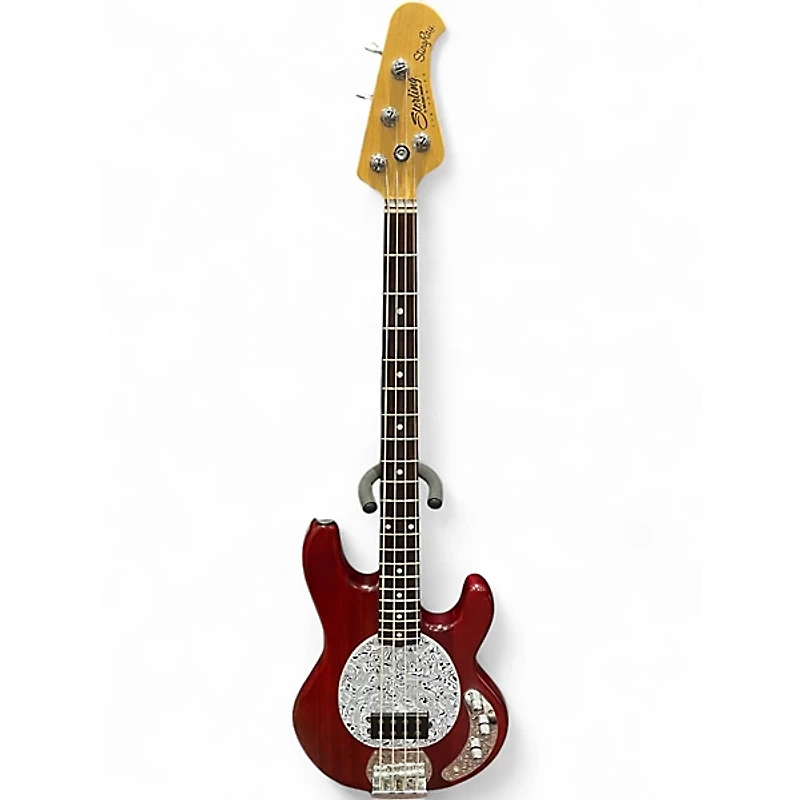 Used Sterling by Music Man Ray4 RED Electric Bass Guitar