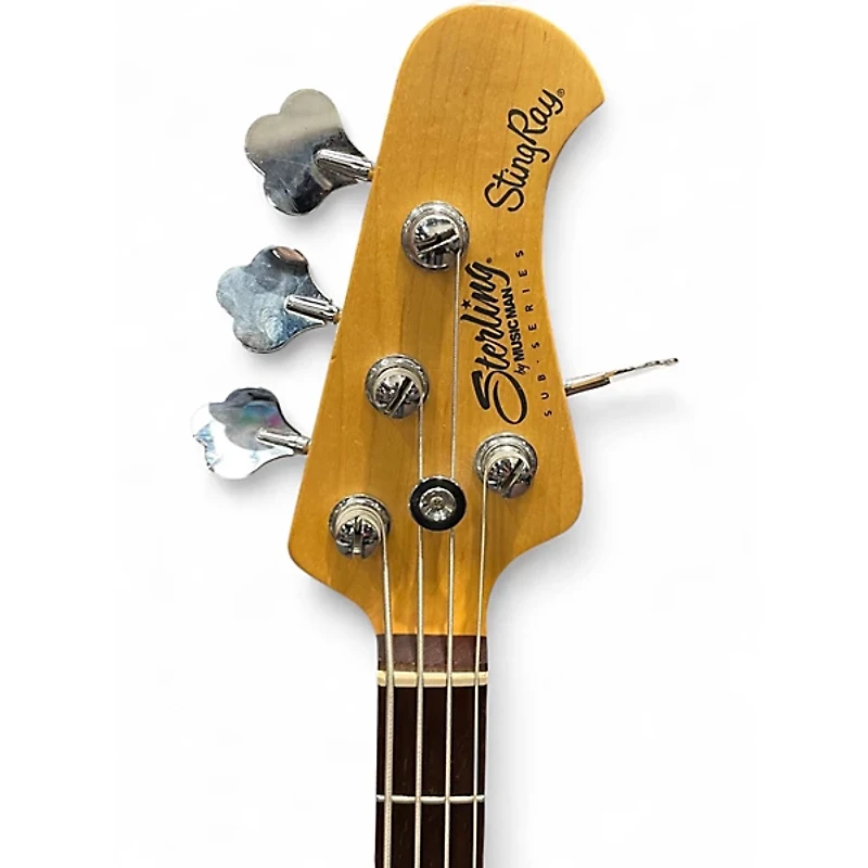 Used Sterling by Music Man Ray4 RED Electric Bass Guitar