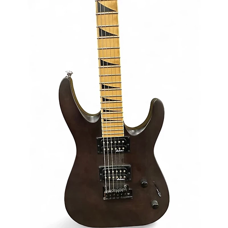 Used Jackson JS22 Dinky Dark Brown Solid Body Electric Guitar
