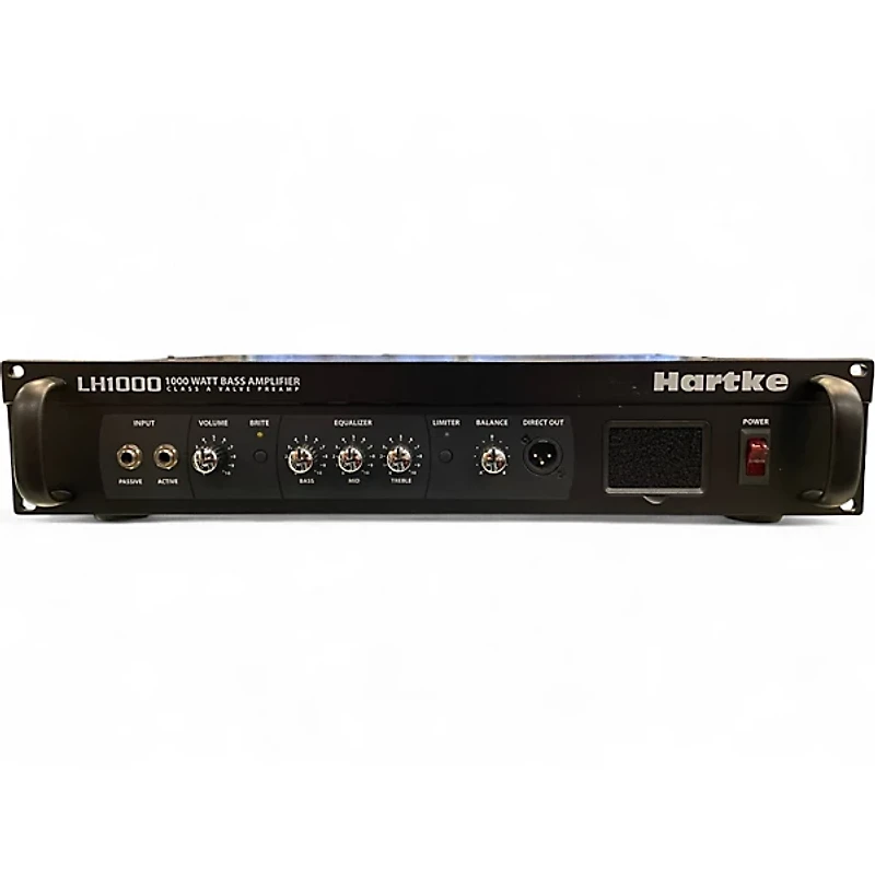 Used Hartke LH1000 1000W Bass Amp Head