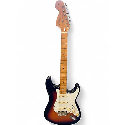 Used Fender Jimi Hendrix Stratocaster 3 Color Sunburst Solid Body Electric Guitar
