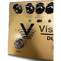 Used Visual Sound V3DTD Dual Tap Delay Effect Pedal