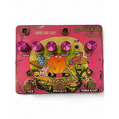 Used Wren And Cuff GARBAGE FACE Effect Pedal