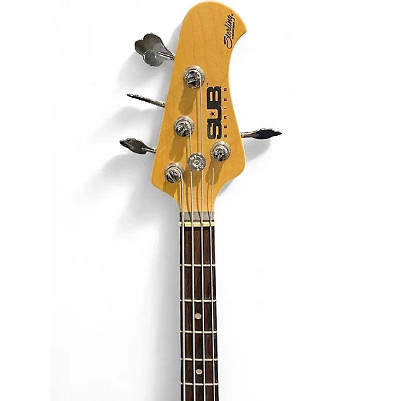 Used Sterling by Music Man Sub 4 Mahogany Electric Bass Guitar