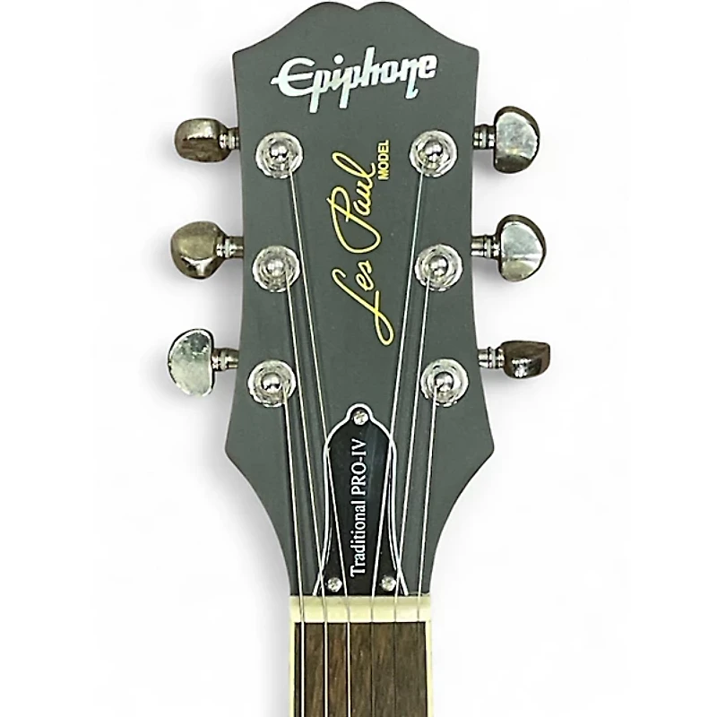 Used Epiphone Les Paul Traditional Pro IV Gold Top Solid Body Electric Guitar
