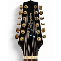 Used Takamine GD37CE-12-PW White 12 String Acoustic Guitar