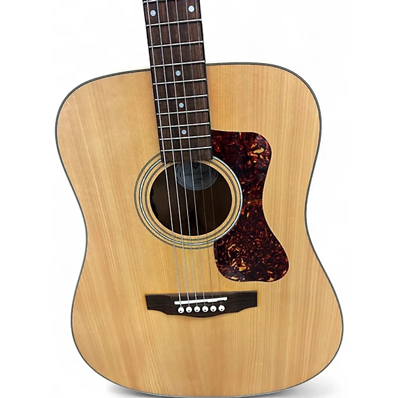 Used Guild D240E Natural Acoustic Electric Guitar