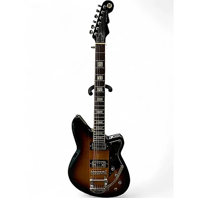 Used Reverend Warhawk 2 Color Sunburst Solid Body Electric Guitar