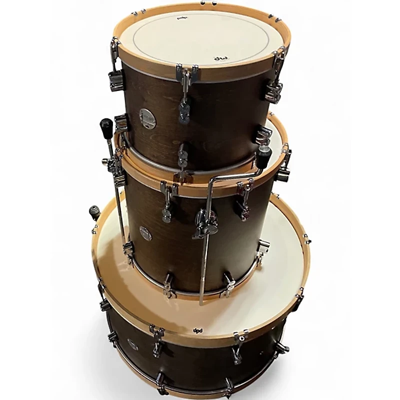 Used PDP by DW 3 Piece Concept Series Brown Drum Kit