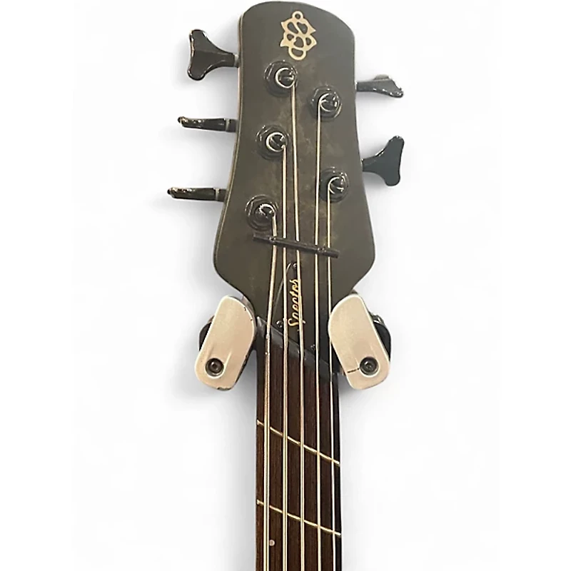 Used Spector NS Dimension 5 Haunted Moss Electric Bass Guitar