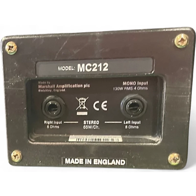 Used Marshall MC212 Guitar Cabinet