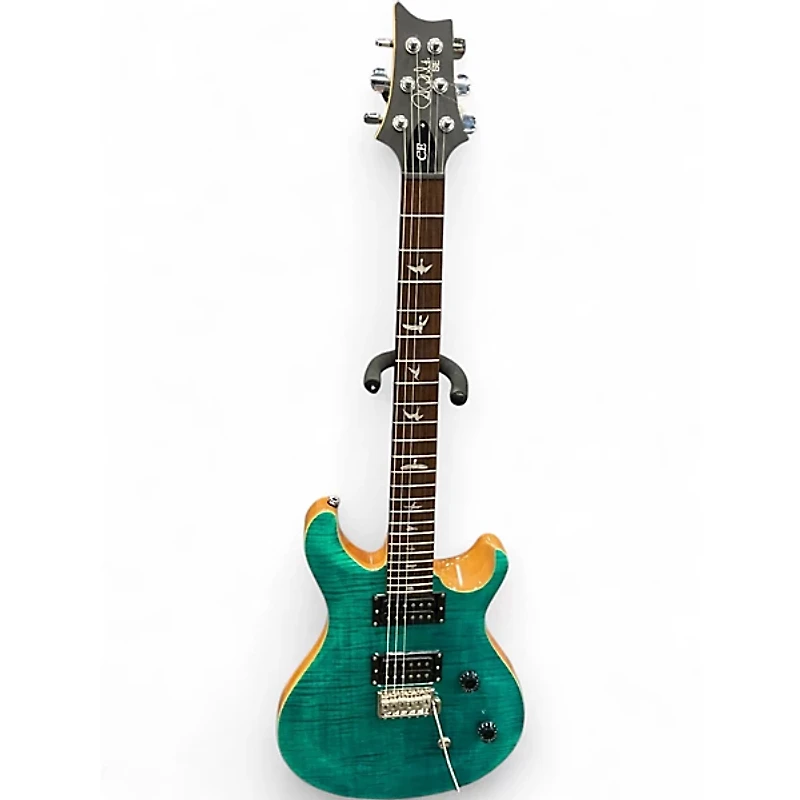 Used PRS SE CE 24 TURQUOISE Solid Body Electric Guitar