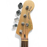 Used Squier JAGUAR BASS 2 Tone Sunburst Electric Bass Guitar