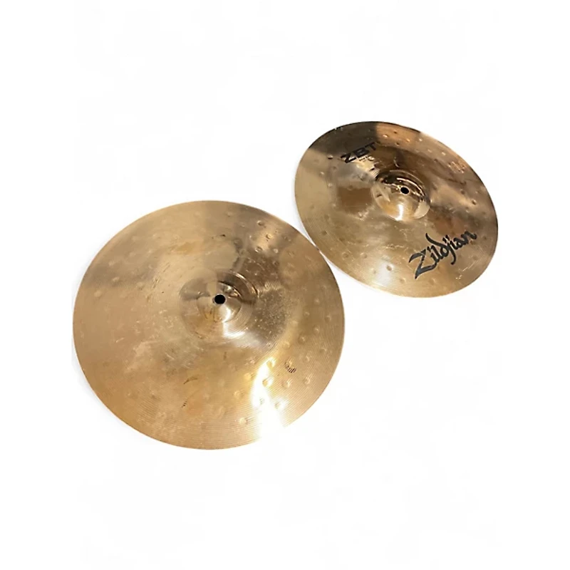 Used Zildjian 13in ZBT Rock Hi Hat Pair Cymbal