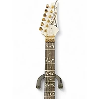 Used Ibanez JEM7VP Alpine White Solid Body Electric Guitar