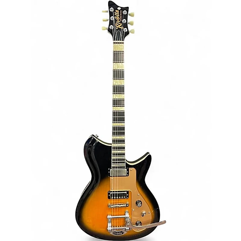 Used Rivolta Combinata XVII Tobacco Burst Solid Body Electric Guitar
