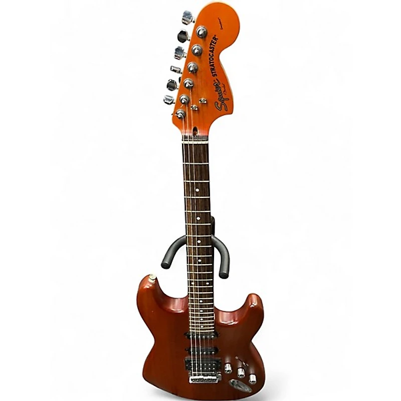 Used Squier Standard Stratocaster Natural Solid Body Electric Guitar