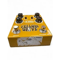 Used T-Rex Engineering Yellow Drive Distortion Effect Pedal