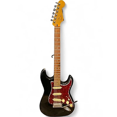Used Fender Player Plus Stratocaster Black Solid Body Electric Guitar