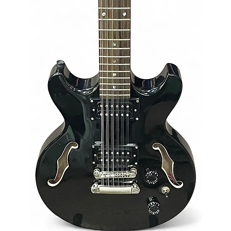 Used Dean Boca 12 BLACK Solid Body Electric Guitar