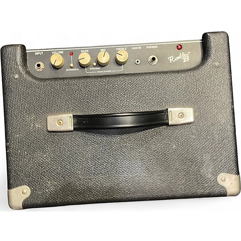 Used Fender Rumble 25 25W 1x10 Bass Combo Amp