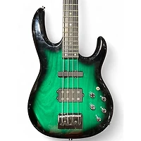 Used Carvin LB70 Green Electric Bass Guitar