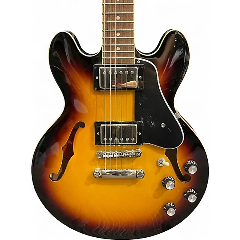 Used Epiphone ES355 Tobacco Burst Hollow Body Electric Guitar