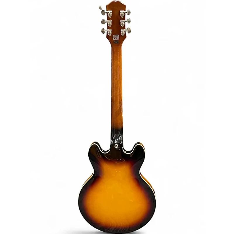 Used Epiphone ES355 Tobacco Burst Hollow Body Electric Guitar