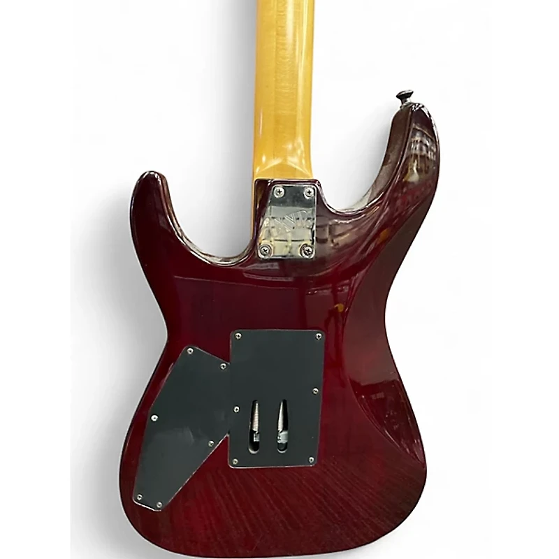 Used ESP LTD M100FM Burgundy Solid Body Electric Guitar