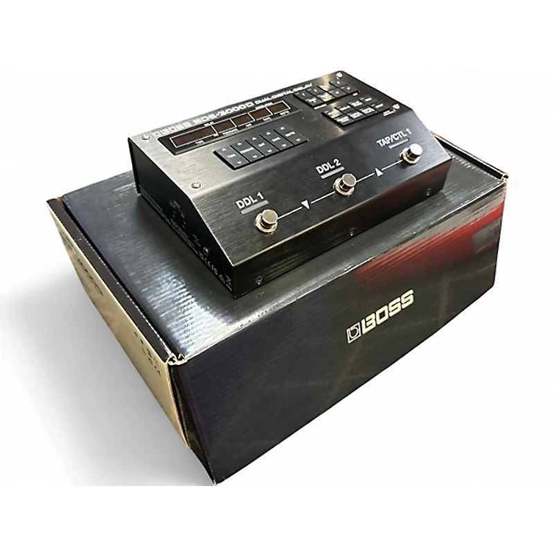 Used BOSS SDE-3000D Dual Digital Delay Effect Pedal