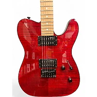 Used Dean NASH VEGAS Trans Red Solid Body Electric Guitar