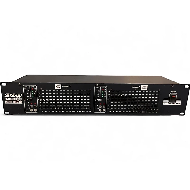 Used DOD SR830QXLR Dual 15-Band Equalizer