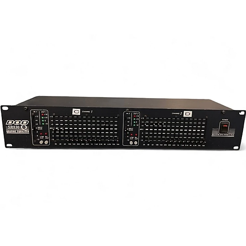 Used DOD SR830QXLR Dual 15-Band Equalizer