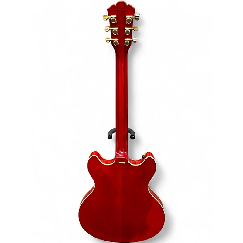 Used Washburn HB35 Wine Red Hollow Body Electric Guitar