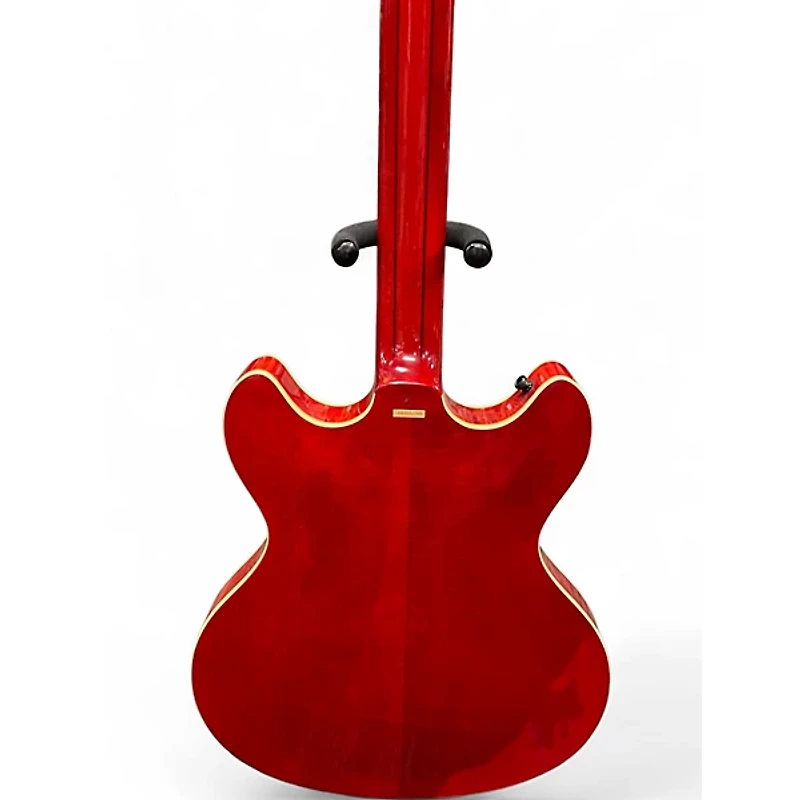 Used Washburn HB35 Wine Red Hollow Body Electric Guitar