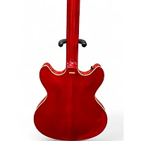 Used Washburn HB35 Wine Red Hollow Body Electric Guitar