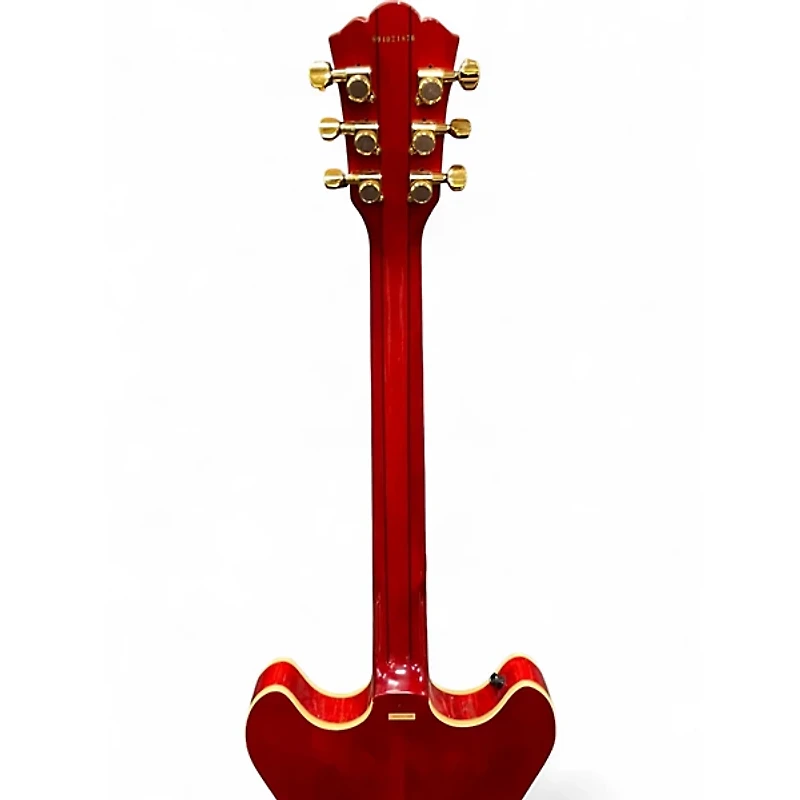 Used Washburn HB35 Wine Red Hollow Body Electric Guitar
