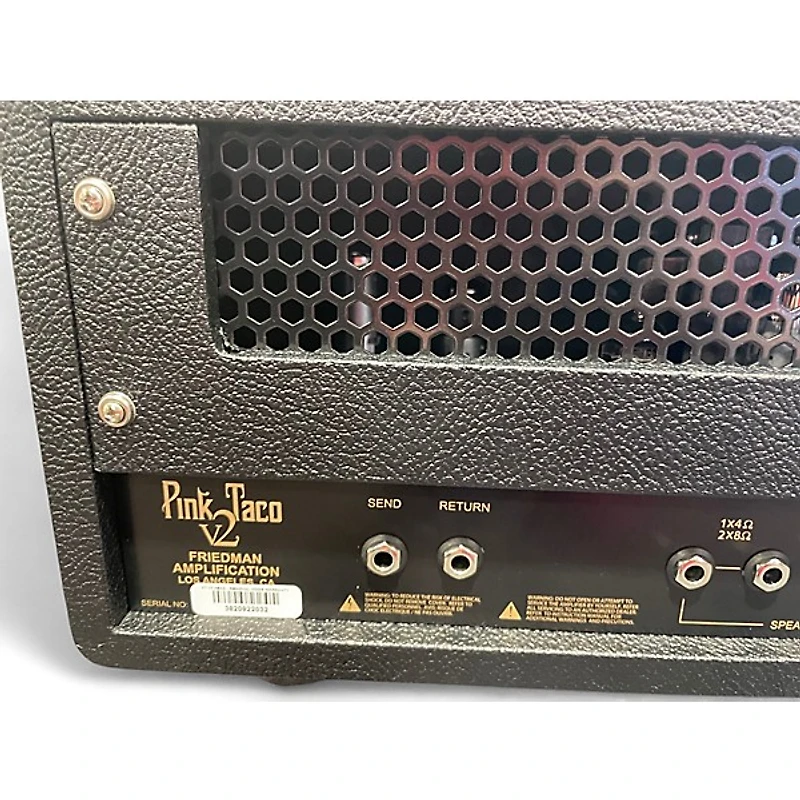 Used Friedman PINK TACO V2 Tube Guitar Amp Head