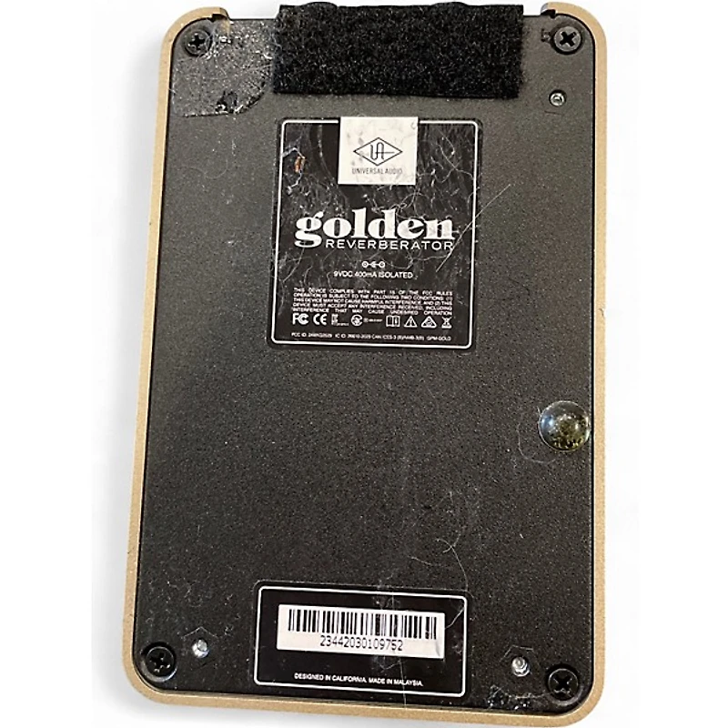 Used Universal Audio GOLDEN REVERBERATOR Effect Pedal