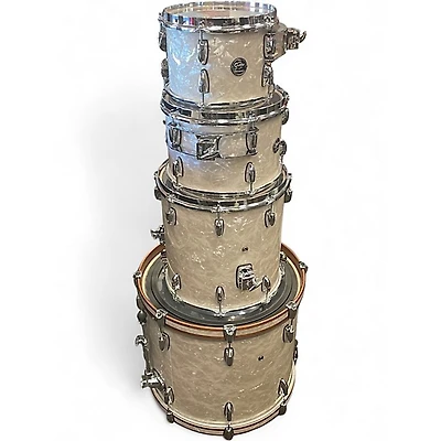 Used Gretsch Drums 4 Piece Renown Graphite Pearl Drum Kit