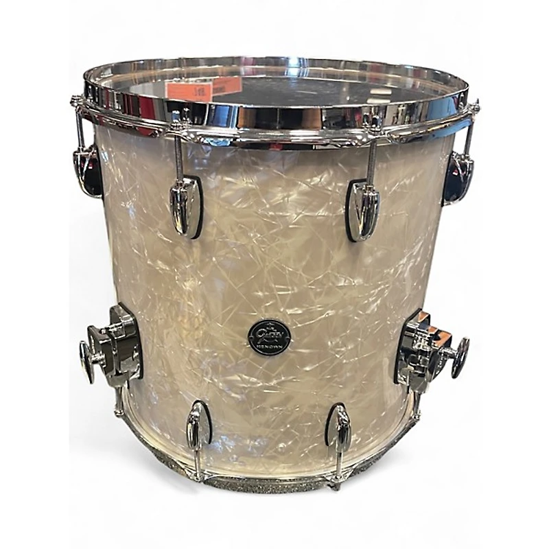 Used Gretsch Drums 4 Piece Renown Graphite Pearl Drum Kit