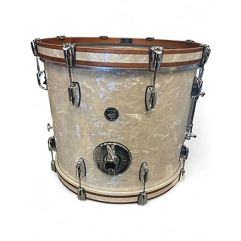 Used Gretsch Drums 4 Piece Renown Graphite Pearl Drum Kit