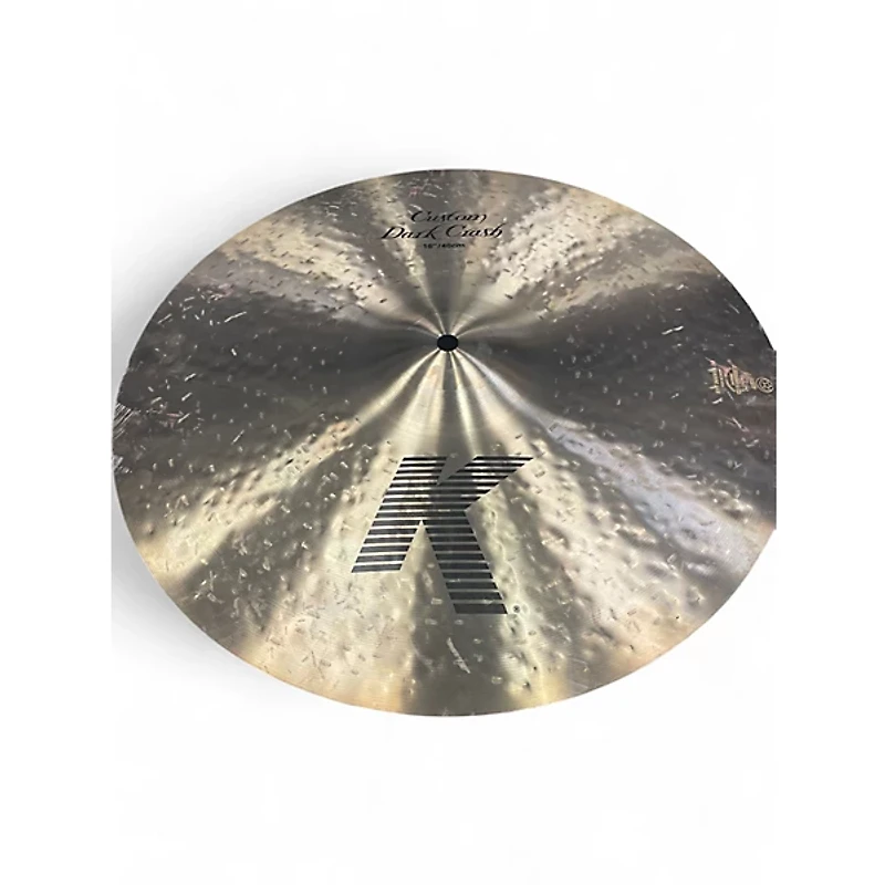 Used Zildjian 16in K Custom Dark Crash Cymbal