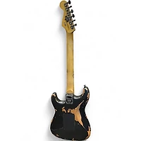 Used Charvel Pro-Mod Relic Series SD1 HH FR PF Weathered Black Solid Body Electric Guitar