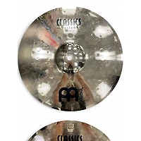 Used MEINL 14in Classics Custom Medium Hi Hat Pair Cymbal