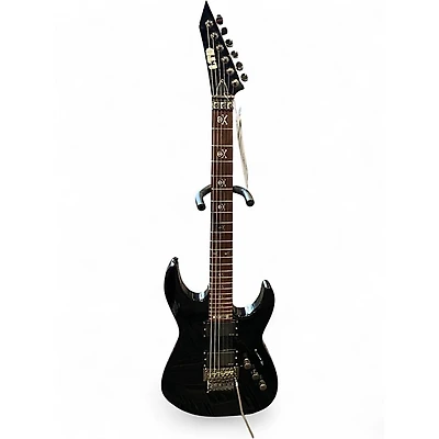 Used ESP LTD KH202 Kirk Hammett Signature Black Solid Body Electric Guitar