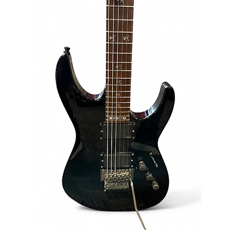 Used ESP LTD KH202 Kirk Hammett Signature Black Solid Body Electric Guitar