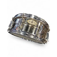 Used Pearl 14X5.5 Sensitone Snare Chrome Drum
