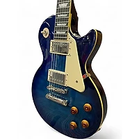 Used Epiphone Les Paul Standard Pro Blue Solid Body Electric Guitar