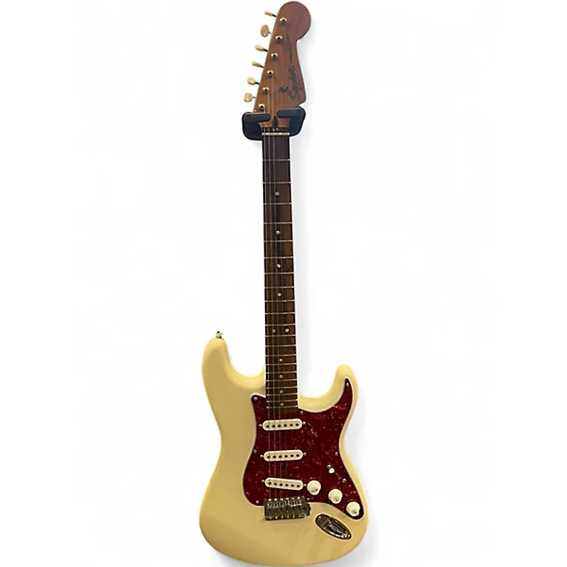 Used Squier CLASSIC VIBE STRATOCASTER Olympic White Solid Body Electric Guitar